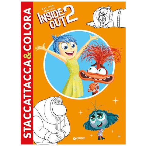 Inside Out 2. Staccattacca &amp. Colora. Con Adesivi. Ediz. A Colori - Foto 2