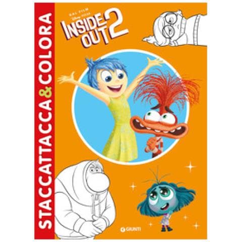Inside Out 2. Staccattacca &amp. Colora. Con Adesivi. Ediz. A Colori - Foto 1