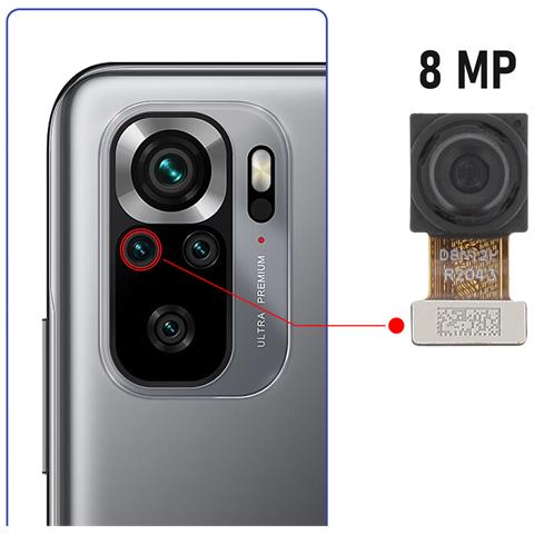 Fotocamera Sensore Ultra Grandangolo Per Xiaomi Redmi Note 10 E 10s - Foto 2