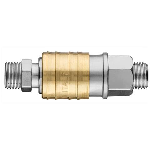 Attacco Rapido Per Compressore Con Puntale, Filettatura Esterna 1/4"". - Foto 1