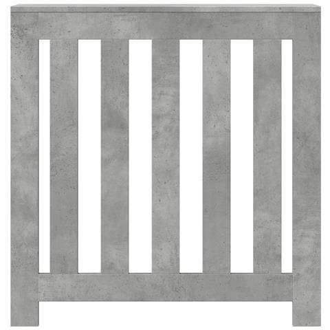 Copertura Termosifone Grigio Cemento 78x20x82 Legno Multistrato - Foto 3