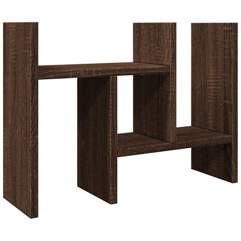 Organizer Scrivania Rovere Marrone 34,5x15,5x35,5cm Multistrato - Foto 2