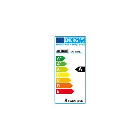 LP 2-39 SQ Lampadina a risparmio energetico Bianco caldo 4000 K 7,5 W GU10 - Foto 2
