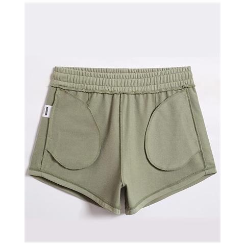 Pantaloncini Corti Della Tuta Da Ginnastica Da Donna Verde Xl - Foto 2