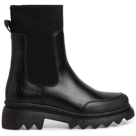 Black Casual Closed Booties Stivaletti Pelle Scarpe Donna Nero Eu 40, 1-25830-41 001 - Foto 2