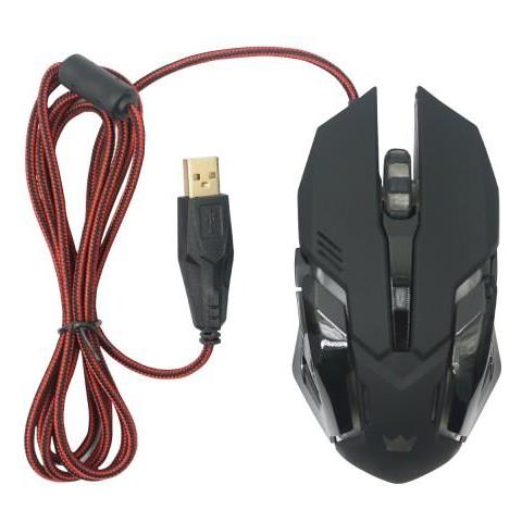 Crown Mouse Gaming 2400dpi Cmxg-622 - Foto 1