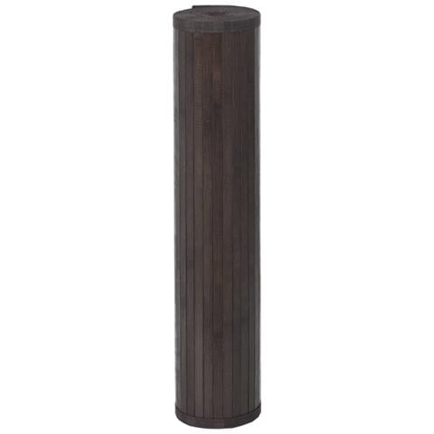 Tappeto Rettangolare Marrone Scuro 100x1000 Cm In Bambù - Foto 3