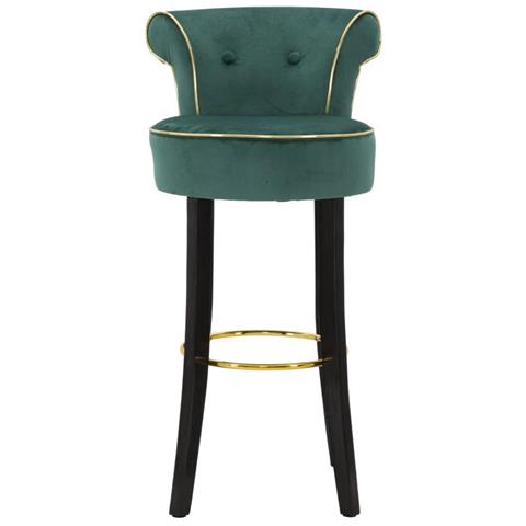 Sgabello Alto Mf443 - Verde - Metallo - 46x48x96 Cm - Foto 2