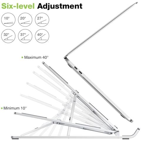 ICA-TBL 134TY supporto per laptop Supporto per computer portatile Argento 40,6 cm (16") - Foto 2