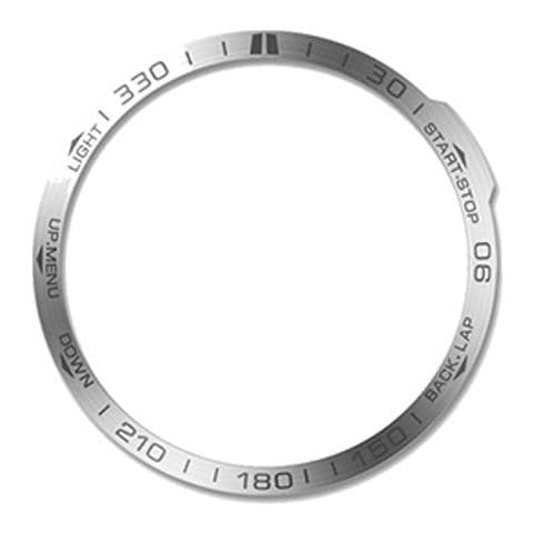 Elegante Anello Con Ghiera Argentata Per Garmin Fenix 7/7 Pro - Foto 1