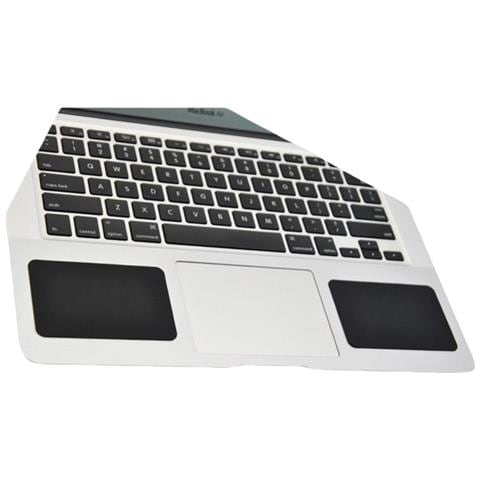 Comodo Poggiapolsi In Silicone Per Macbook Black - Foto 1