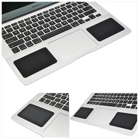 Comodo Poggiapolsi In Silicone Per Macbook Black - Foto 3
