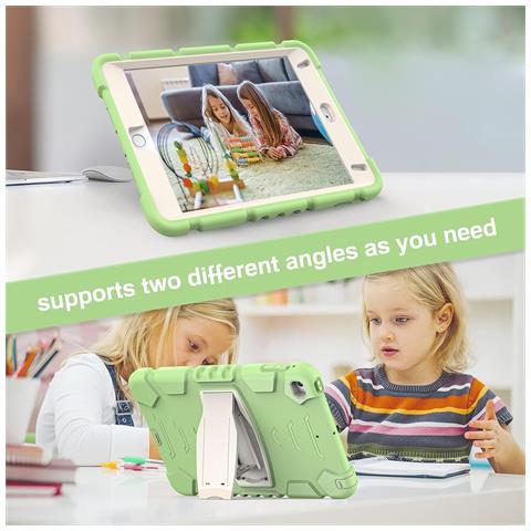 Custodia Per Samsung Galaxy Tab A7 10.4"" Armored Con Supporto Verde - Foto 2