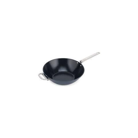 Wok Antiaderente Space 32 Cm Manico Pieghevole Adatto Per Induzione E Forno Fino A 232 Gradi Facile Da Riporre Ideale Per Cucina Salutare - Foto 1