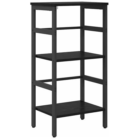 Libreria Rovere Nero 40 x 29,5 x 81 cm Legno multistrato - Foto 1