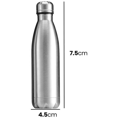 Bottiglia Termica 500 Ml Design Affusolato Con Tappo A Prova Di Perdite - Foto 2
