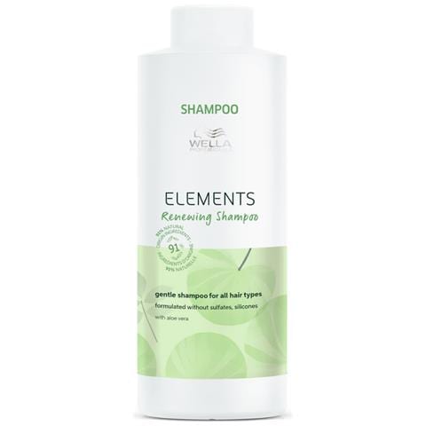 , Elements Renewing, Senza Silicone, Shampoo Per Capelli, Per Lucentezza E Morbidezza, 1000 Ml - Foto 1