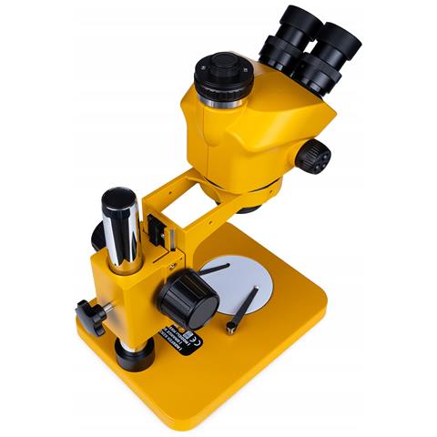 Mikroscopio Trinoculare Sirius Pro Mssp-t-ps1-o - Zoom 7-50x, Oculare Wf10x / 22, Sistema Ottico Greenough, Illuminatore Led 56x, Ideale Per Elettronica E Laboratori - Foto 2
