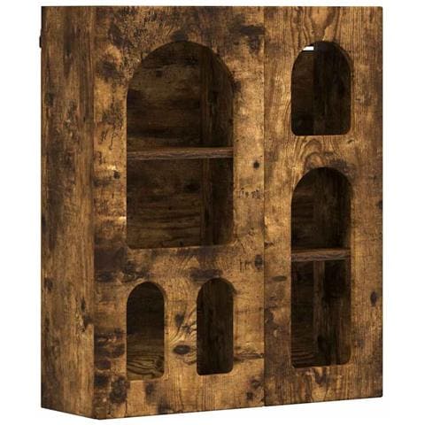 Armadio pensile Rovere fumé 59 x 20 x 71.5 cm Legno multistrato - Foto 1