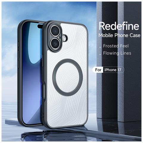 Cover per iPhone 17 - TPU+PC, Nero, MagSafe - Foto 4
