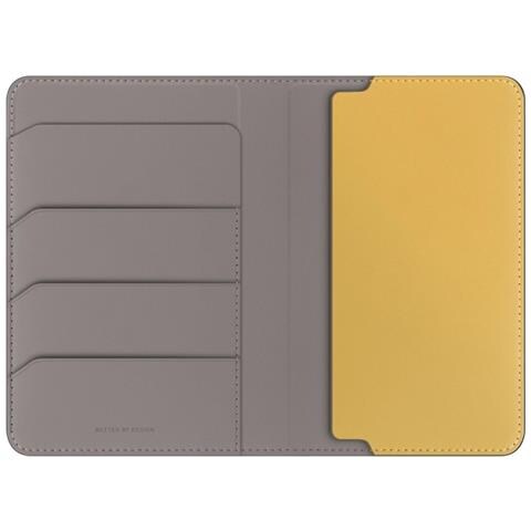 ""custodia Per Passaporto Rfid Uniq Belmont"" - Grigia /gialla - Foto 2