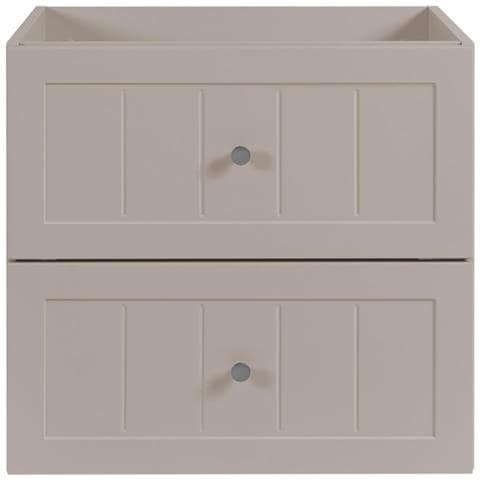Mobile sottolavabo, Bianco, 100 cm, Cassetti con chiusura ammortizzata, Ripiano con superficie di appoggio - Foto 2
