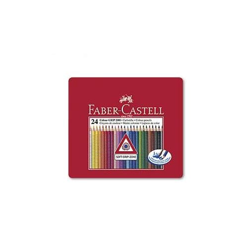 Astuccio Metallo 24 Pastelli Colorati Acquerellabili  - Foto 1