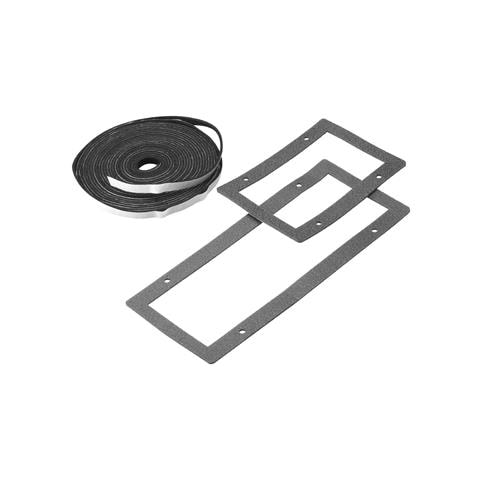 Kit Guarnizioni per Porte e Piastre Passacavi Grigio Metallo 60 cm GW45531 - Foto 1