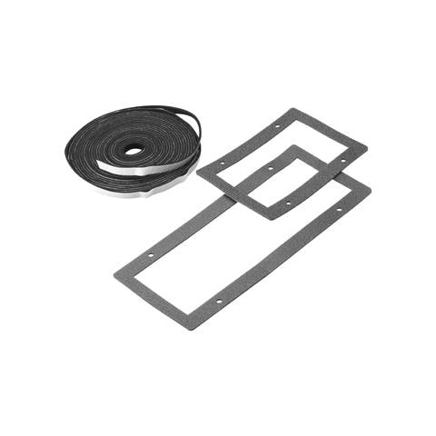 Kit Guarnizioni per Porte e Piastre Passacavi Grigio Metallo 60 cm GW45531 - Foto 2
