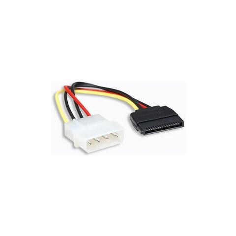342766 4-pin Molex 15-pin SATA cavo di interfaccia e adattatore - Foto 1