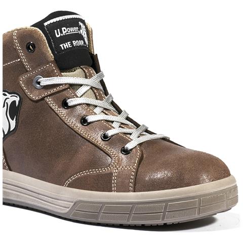 Scarpa antinfortunistica alta N 45 U-Power suola traspirante Classe S3 SRC - Foto 2