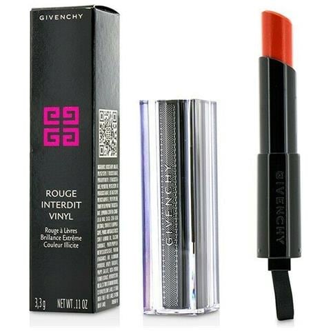 , Rouge Interdit Vinyl, Finitura Satinata, Rossetto Cremoso, N8, 3.3 G - Foto 1