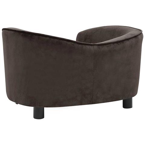Divano per Cani Marrone 69x49x40 cm in Peluche - Foto 2