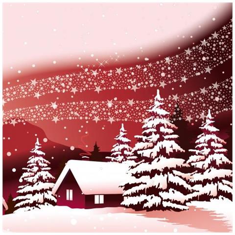 Weihnachts-motiv-papier Silent Night - A4 (210 X 297 Mm) - 90 G / m - 100 Blatt Motiv-papier - Foto 2