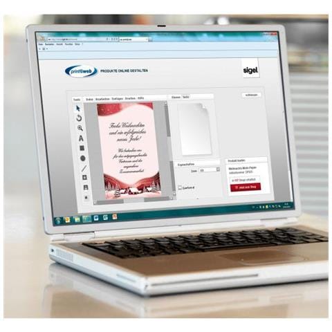 Weihnachts-motiv-papier Silent Night - A4 (210 X 297 Mm) - 90 G / m - 100 Blatt Motiv-papier - Foto 3