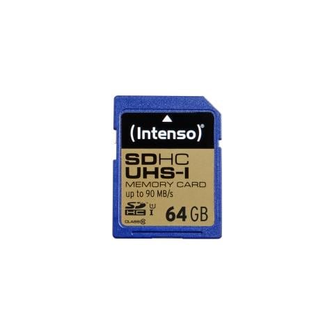 64GB SDHC, 64 GB, Secure Digital High-Capacity (SDHC) , 90 MB / s, Blu, 2,4 cm, 3,2 cm - Foto 2