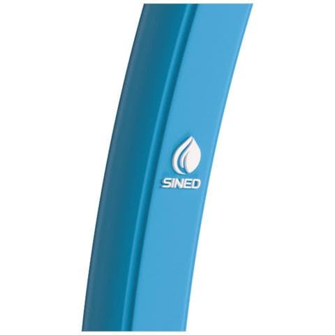 Sole Doccia Riscaldamento Solare Curva In Polietilene Con Lavapiedi Da 25 Lt Blu - Foto 8