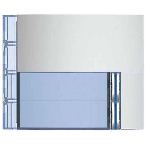 Frontale 2 Pulsanti Su Colonna Singola Sfera New Finitura Alluminio Metal - 352021 - Foto 1