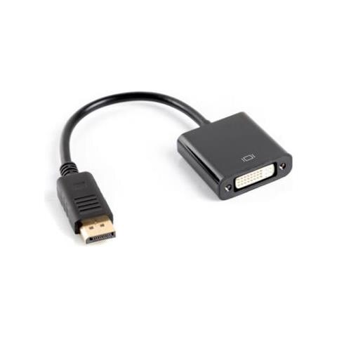 Adattatore Dual Link Displayport 1.2 Maschio A Dvi-i Femmina 24+5 Pin 10cm Nero - Foto 2