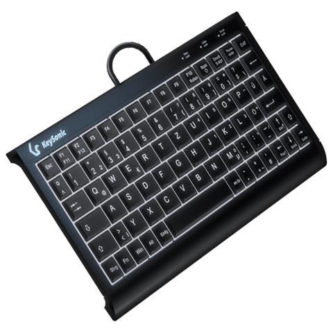 Tastiera Cablato KSK-3011ELC(DE)  (Layout Tedesco) Colore Nero - Foto 1