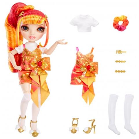Junior High S3 - Bambola Rainbow Fashion 22 Cm - Laurel Devious (arancione) - Foto 1
