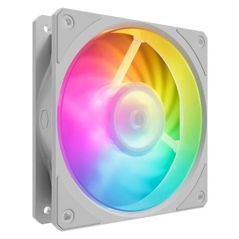 Ventola Per Case   Mobius 120p Argb White Edition 120x120x25 - L- 17.4 Dba - 3200rpm - Mfz-m2dw-24np2-r1 - Foto 1