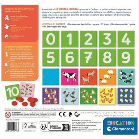 Gioco Educativo Les Chiffres Tactiles (fr) - Foto 2