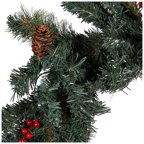 Festone Natalizio Led Verde 180 Cm Tenala - Foto 2