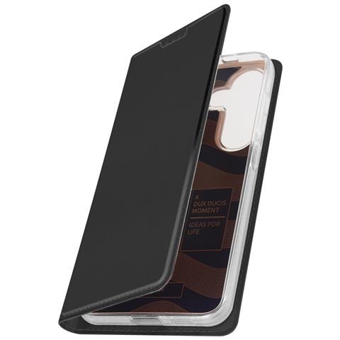 Custodia Per Samsung Galaxy S24 Copertina Portacarte Supporto Video, Nero - Foto 1