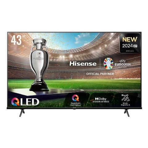 TV QLED Ultra HD 4K 43" 43E79NQ Smart TV Vidaa U 2024 - Foto 1