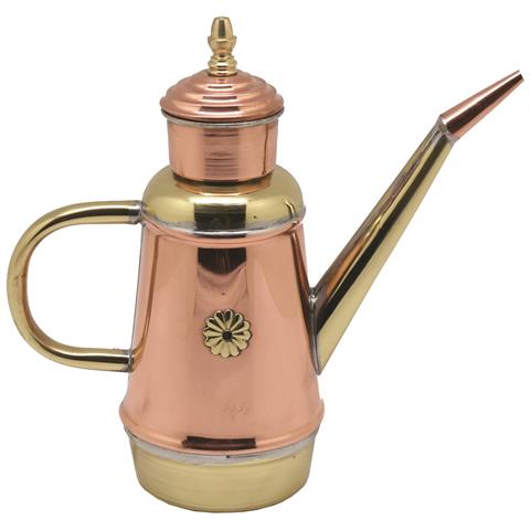 Oliera Professionale In Rame Ed Ottone Per Olio Uso Alimentare Olivari - 1 Lt - Foto 1