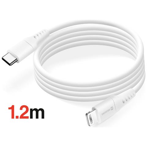 Caricabatterie Ultraveloce Gan Usb-c 35w Con Cavo Lightning Da 1,2 M, Bianco - Foto 5