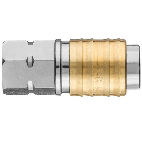 Attacco Rapido Per Compressore Con Filettatura Interna Da 1/4"". - Foto 1