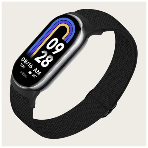 Cinturino Intrecciato Xiaomi Mi Band 8 Black - Foto 3